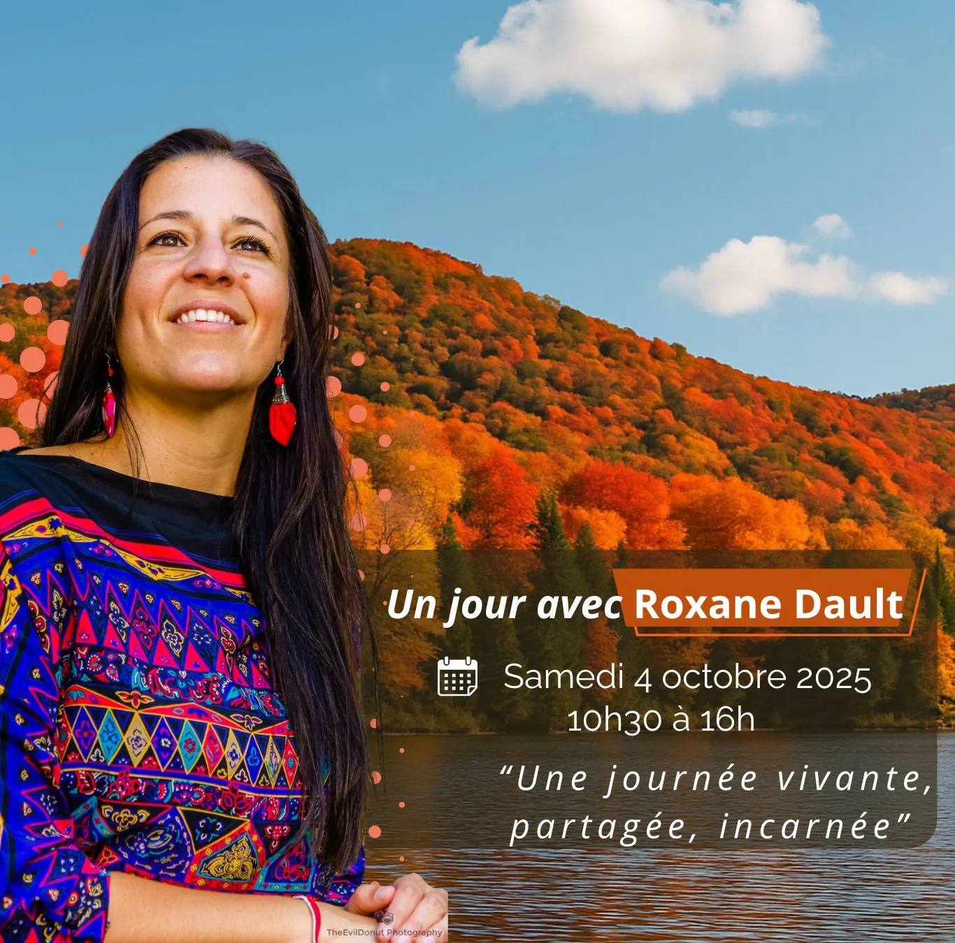 Portrait de Roxane Dault – enseignante en pleine conscience